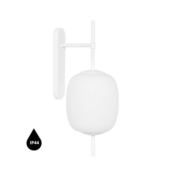 Kinkiet lampa ścienna biała łazienkowa IP44 EPLI MINI EMK110S0 - Ummo Lighting