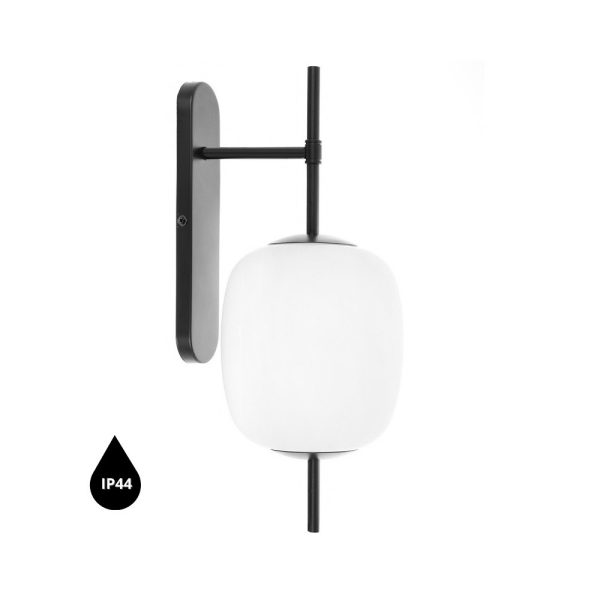 Kinkiet EPLI MINI W czarna lampa ścienna P44 EMK120S0 - Ummo Lighting