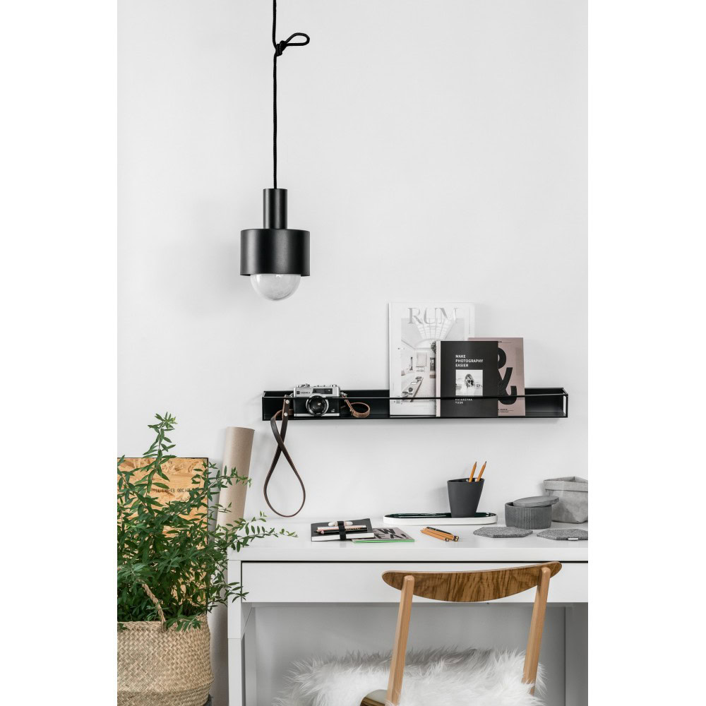 Lampa wisząca ENKEL 1 czarna EN1122P0 - Ummo Lighting - obrazek 2