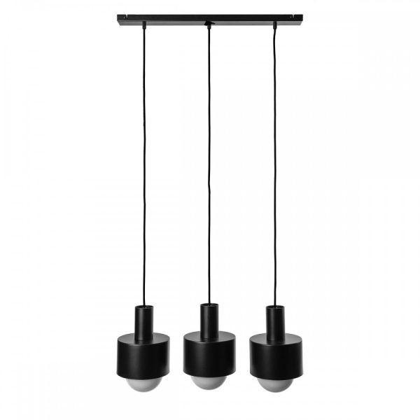 Lampa wisząca ENKEL 3L czarna EN3322P0 - Ummo Lighting