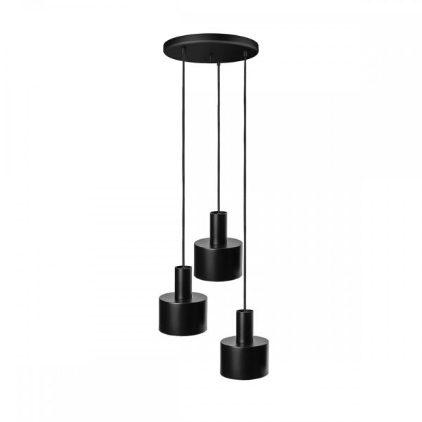Lampa wisząca ENKEL 3P czarna EN3322P3 - Ummo Lighting