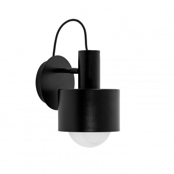 Kinkiet  ENKEL W czarny ENK122P0 - Ummo Lighting