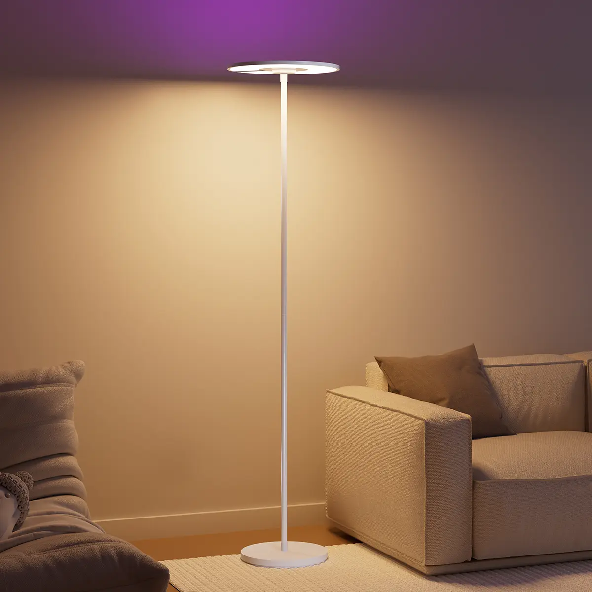 Lampa podłogowa Cento FL-37482-WH - Italux - obrazek 3