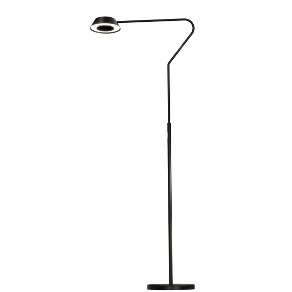Podłogowa lampa dotykowa do salonu GARTA FL0105-BK - Yaskr