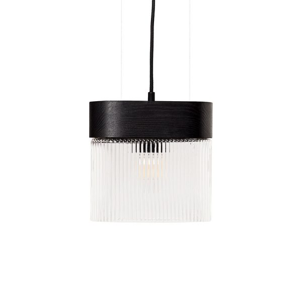 Lampa wisząca FLUMINA A czarna sufitowa FLA132P0 - Ummo Lighting