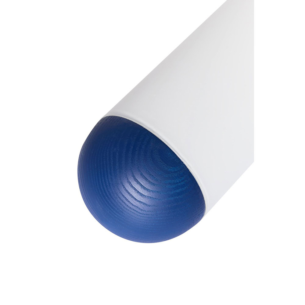 Lampa wisząca minimalistyczna metal drewno szkło granatowa FUNSUI FNA11313P0 - Ummo Lighting - obrazek 2