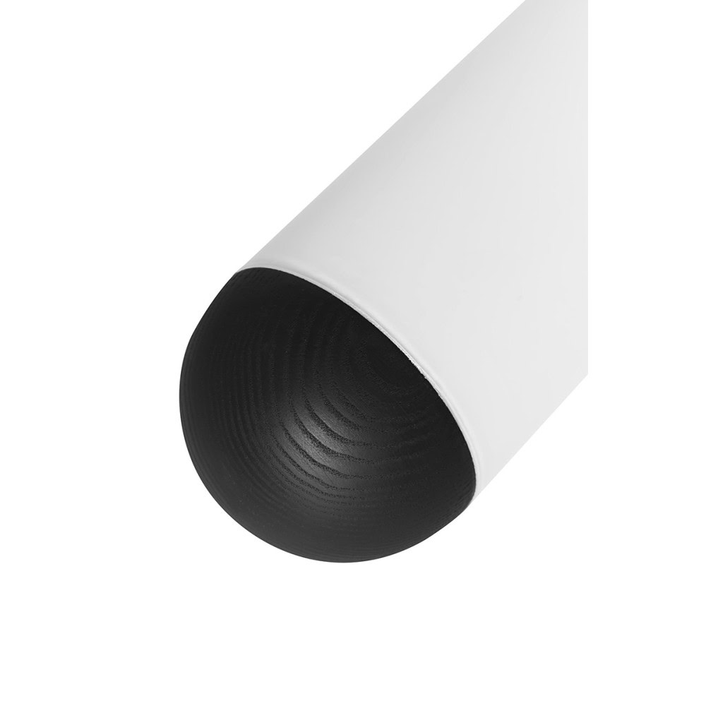 Lampa wisząca minimalistyczna metal drewno szkło FUNSUI czarna FNA122P0 - Ummo Lighting - obrazek 2