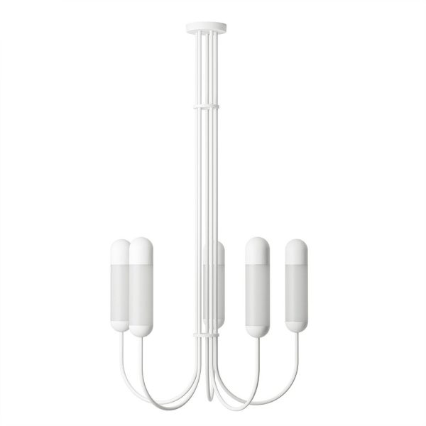 Lampa wisząca minimalistyczna FUNSUI biała FNB511R03 - Ummo Lighting