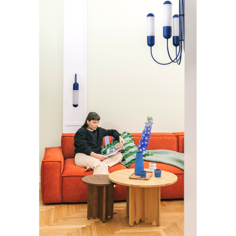 Lampa wisząca minimalistyczna FUNSUI biała FNB511R03 - Ummo Lighting - obrazek 2