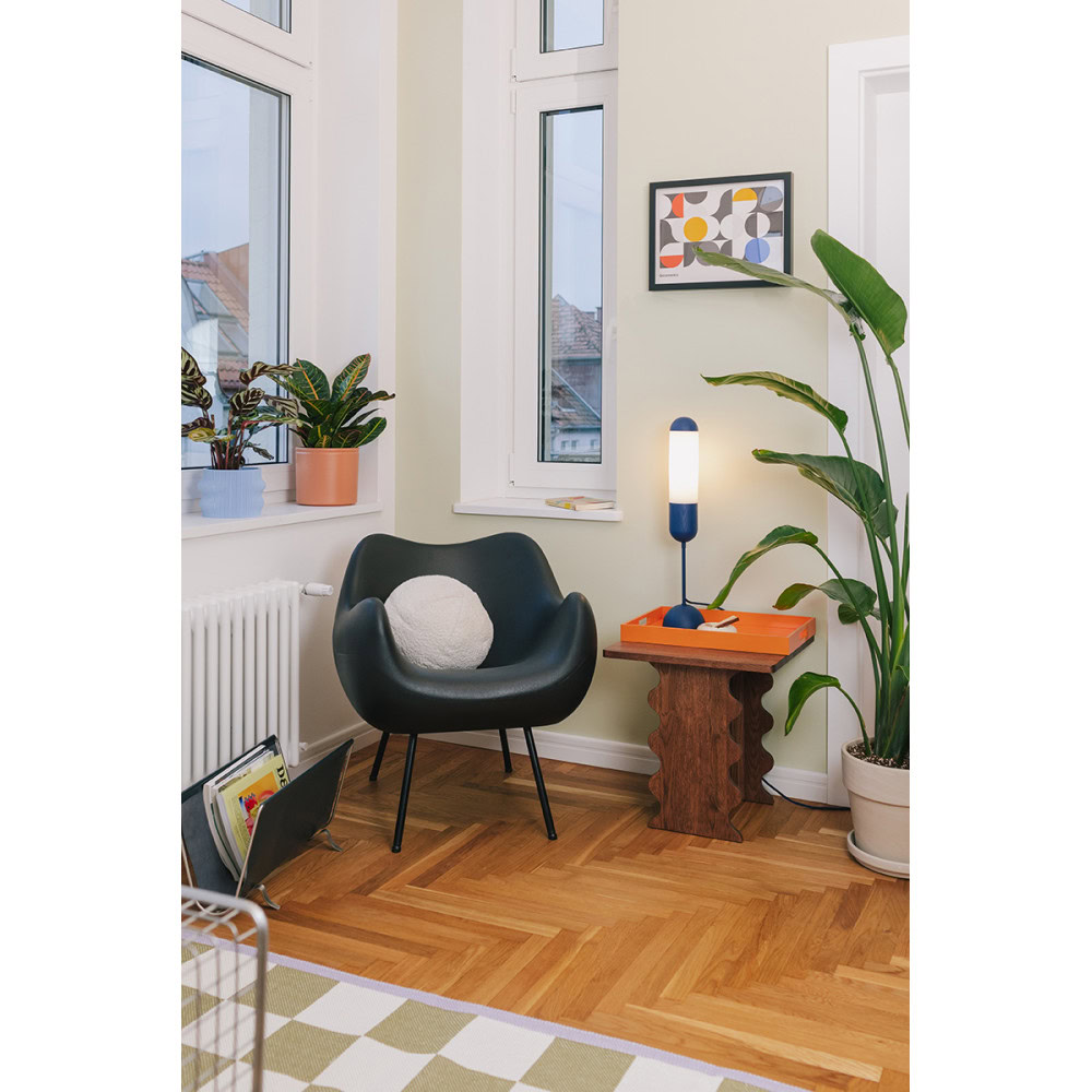 Lampa stołowa minimalistyczna FUNSUI biała FNS111P1 - Ummo Lighting - obrazek 3