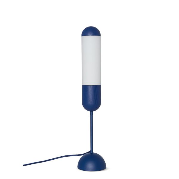 Lampa stołowa minimalistyczna granatowa FUNSUI FNS11313P1 - Ummo Lighting
