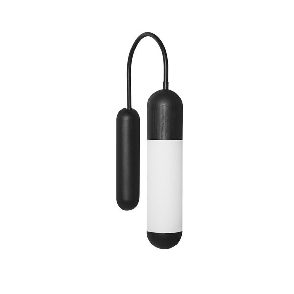 Kinkiet nowoczesny FUNSUI czarna FNWA12000 - Ummo Lighting