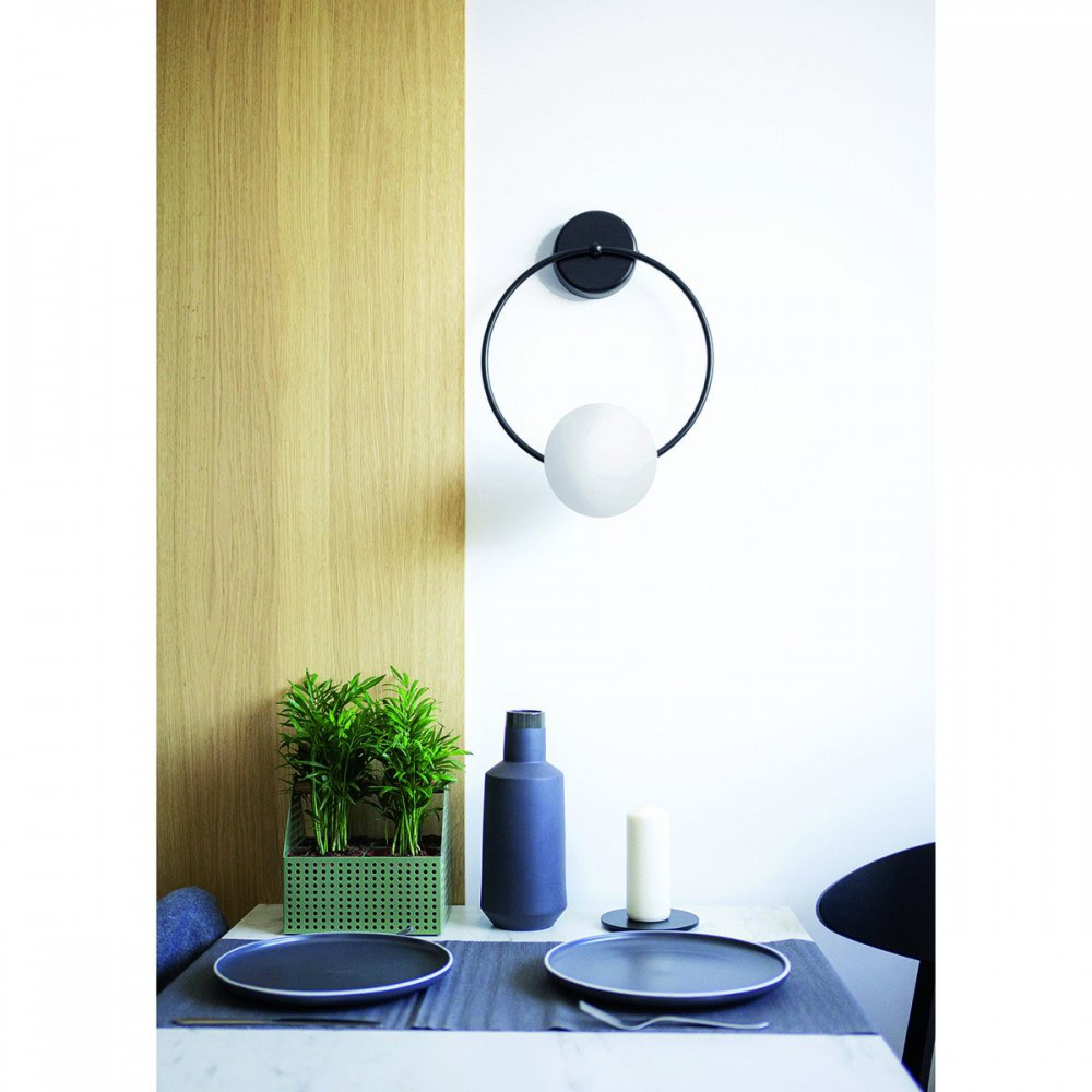 Kinkiet nowoczesny FUPPU czarna FPB12000 - Ummo Lighting - obrazek 2