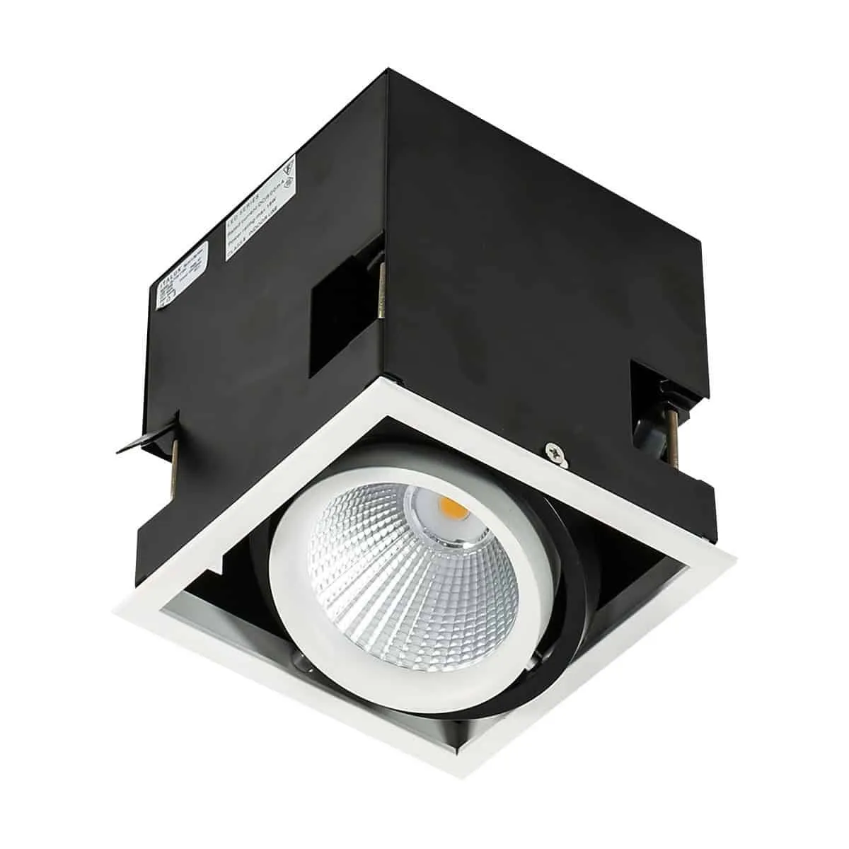 Oprawa do wbudowania VERTICO SINGLE GL7108-1/18W 4000K WH+BL - Italux