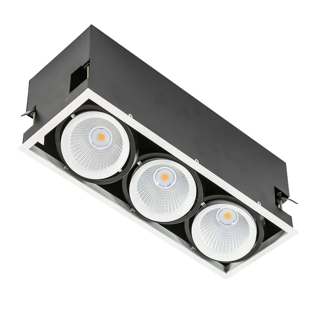 Oprawa do wbudowania VERTICO TRIPLE GL7108-3/3X18W 3000K WH+BL - Italux
