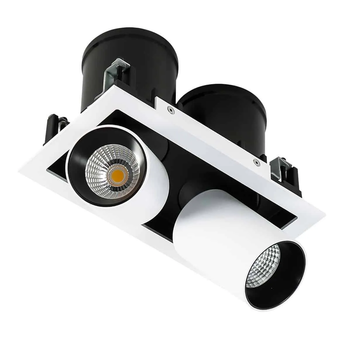 Oprawa do wbudowania MERCANTA DOUBLE GL7117-2/12W 4000K WH+BL - Italux
