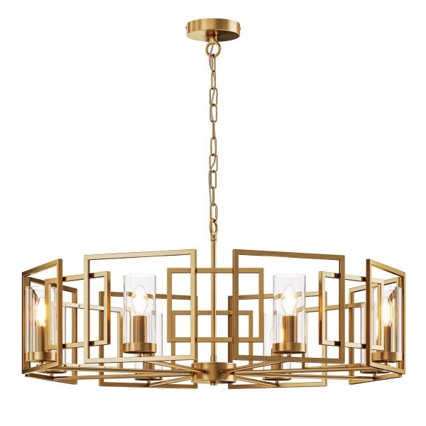 Lampa stylowa wisząca H009PL-08G - Maytoni