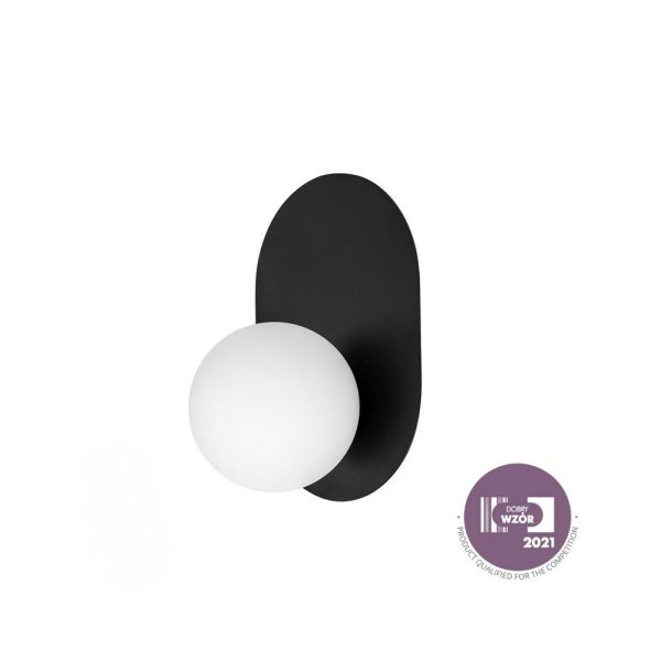 Kinkiet minimalistyczny HANEA czarna HA012000 - Ummo Lighting