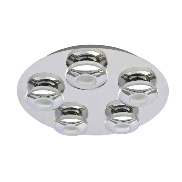 Plafon nowoczesny Elias HP-932AF-05-9051B CH - Italux
