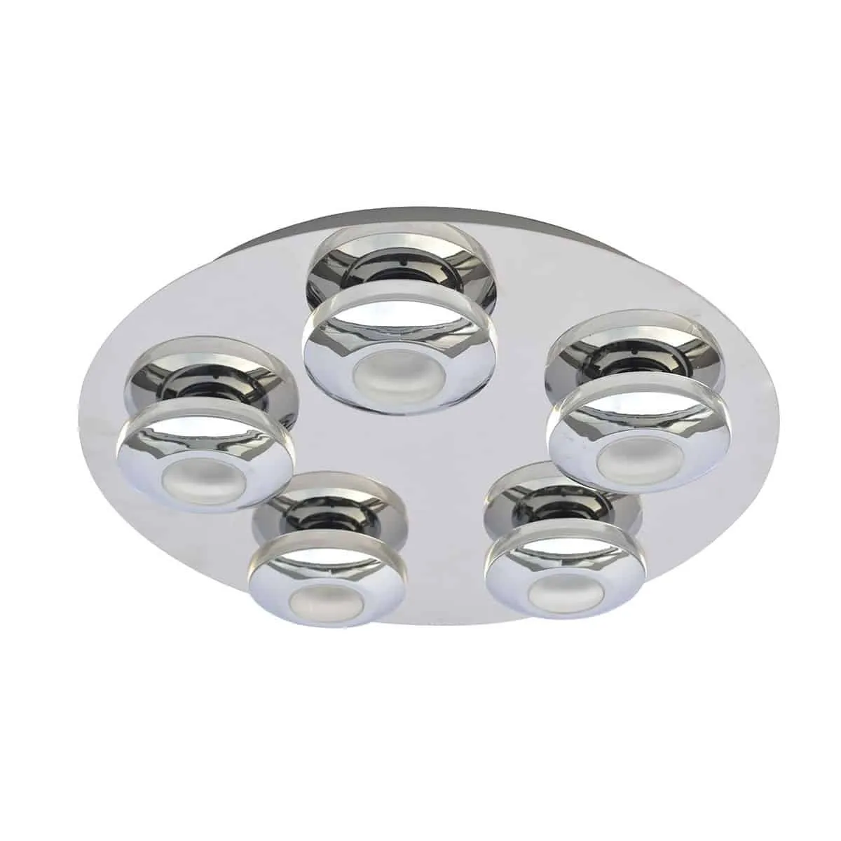 Plafon nowoczesny Elias HP-932AF-05-9051B CH - Italux