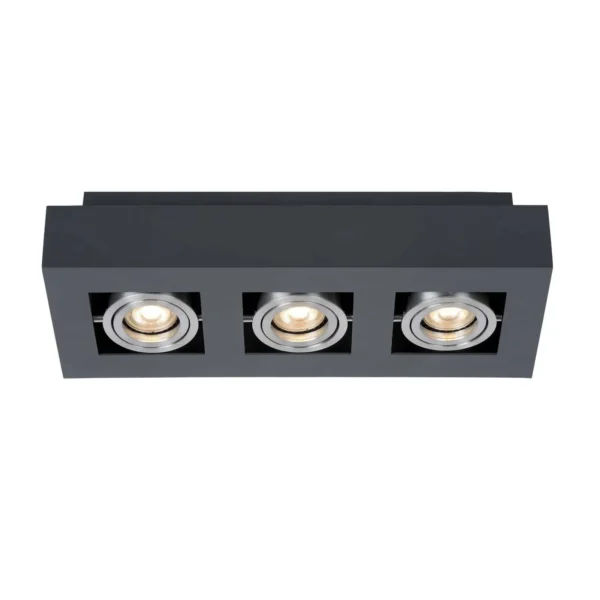 Plafon Casemiro IT8002S3-BK/AL -Italux