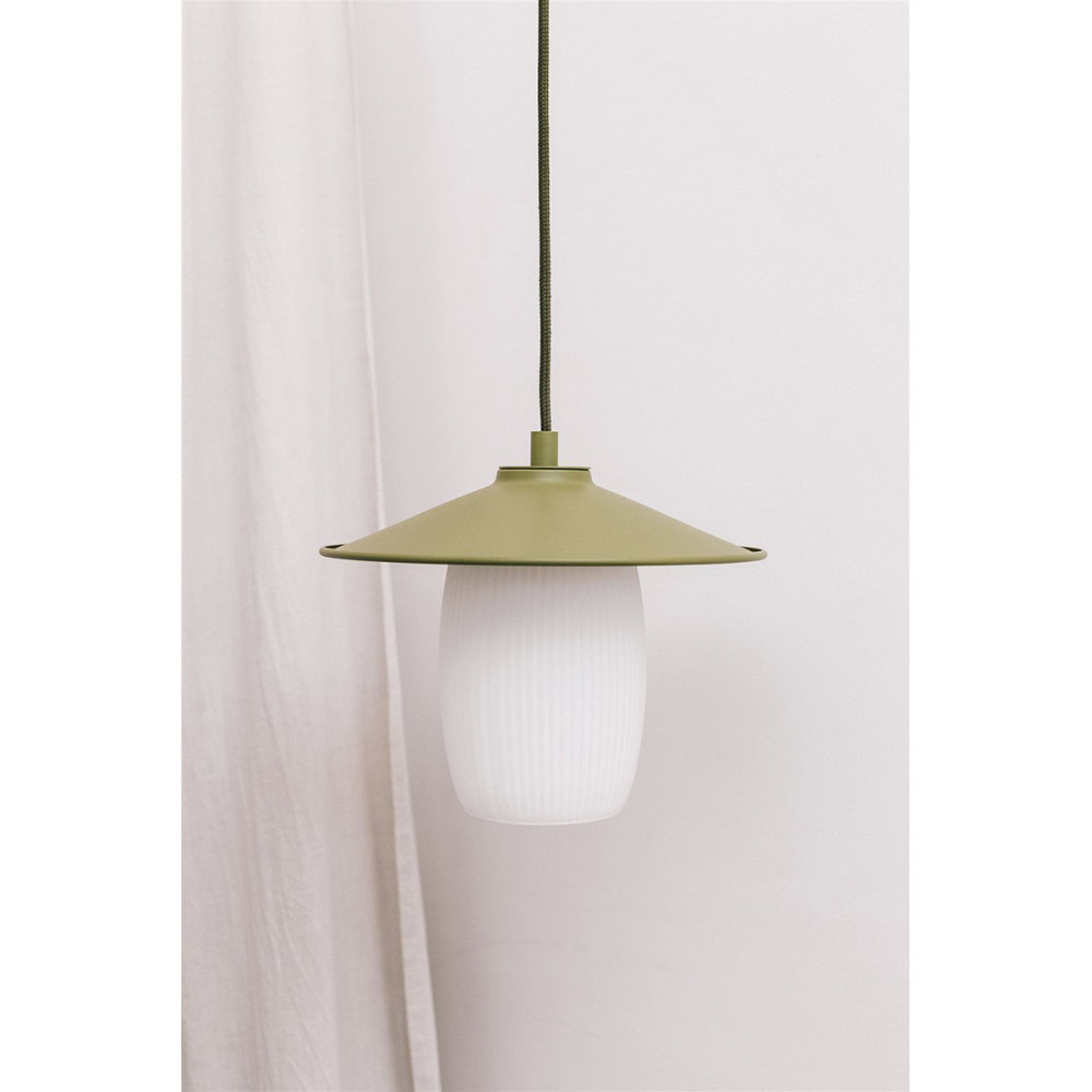 Lampa wisząca minimalistyczna JINGU biała JNA111P0 - Ummo Lighting - obrazek 2