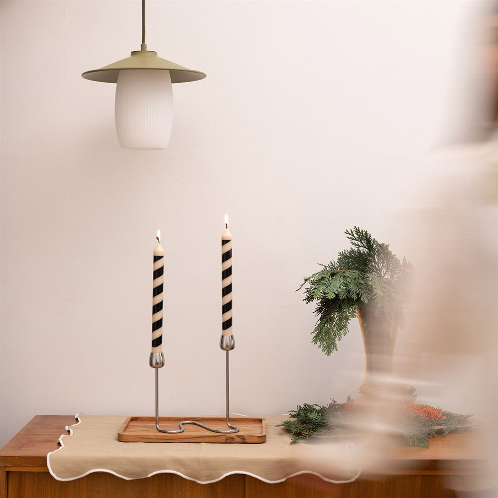 Lampa wisząca minimalistyczna JINGU biała JNA111P0 - Ummo Lighting - obrazek 5