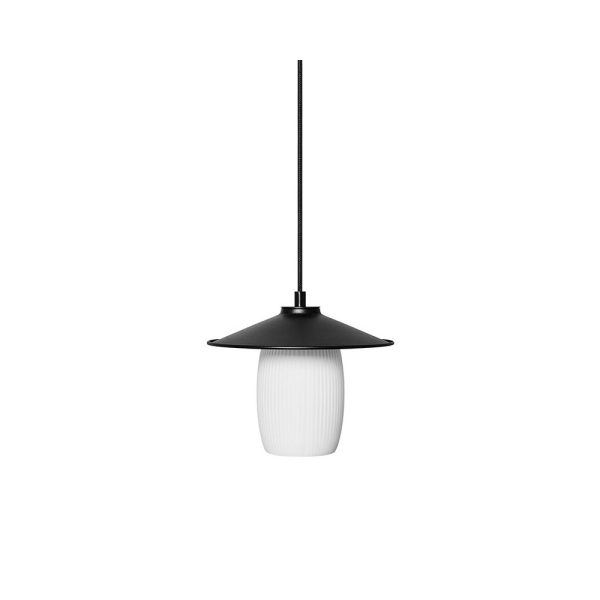 Lampa wisząca minimalistyczna JINGU czarna JNA122P0 - Ummo Lighting