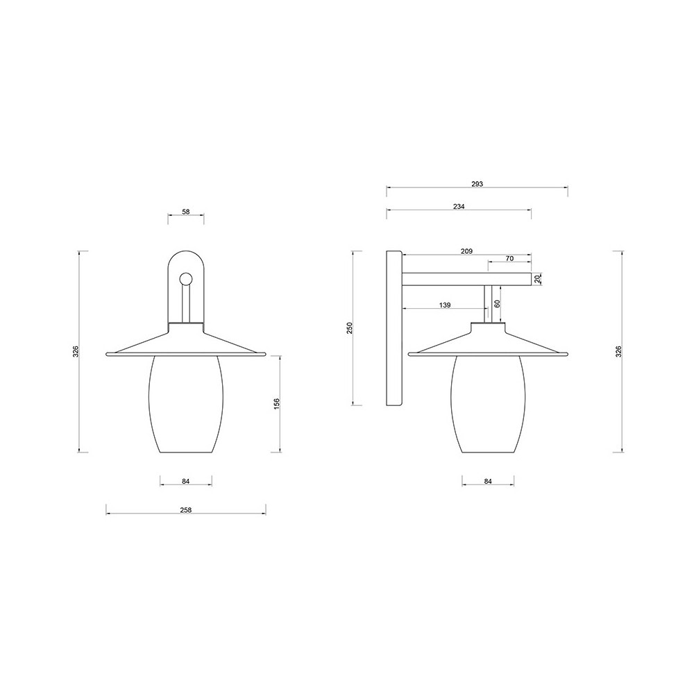 Kinkiet elegancki JINGU JNB114000 - Ummo Lighting - obrazek 6