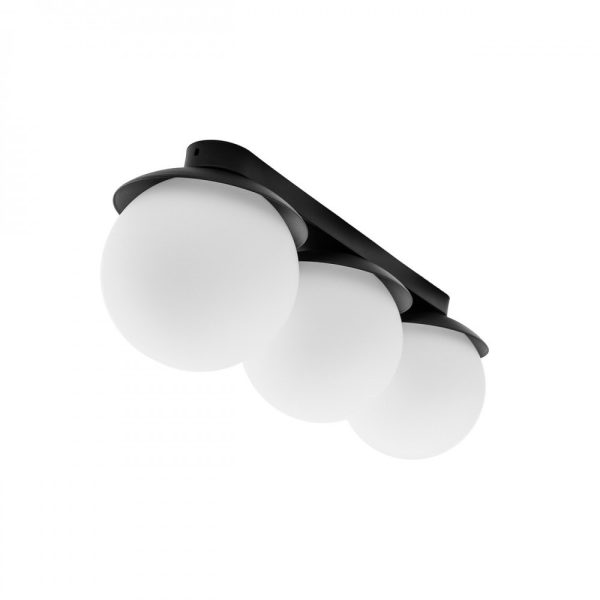 Plafon designerski KUUL czarna KLB32000 - Ummo Lighting