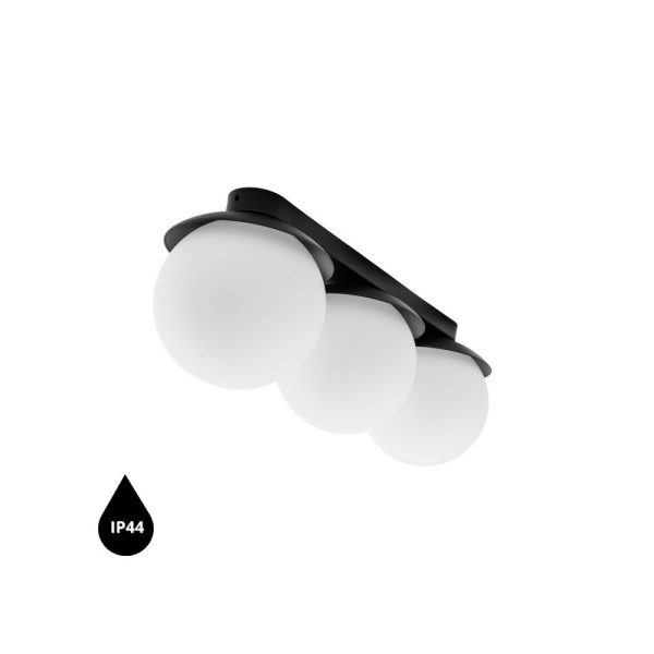 Lampa łazienkowa IP44 nowoczesna KUUL czarna KLB320S0 - Ummo Lighting