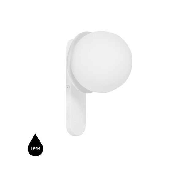 Lampa łazienkowa IP44 nowoczesna KUUL biała KLD110S0 - Ummo Lighting
