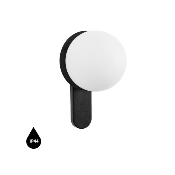 Lampa łazienkowa IP44 minimalistyczna KUUL czarna KLD120S0 - Ummo Lighting