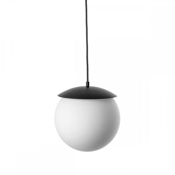 Lampa wisząca kula minimalistyczna KUUL czarna KLE122P0 - Ummo Lighting