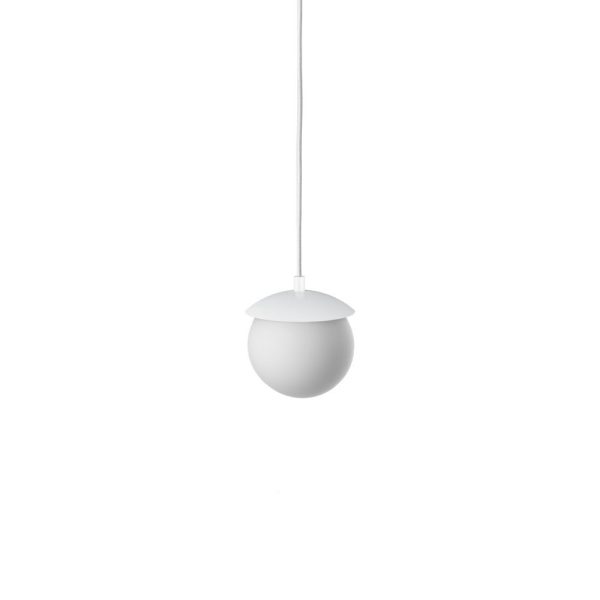 Lampa wisząca kula minimalistyczna KUUL biała KLF111P0 - Ummo Lighting