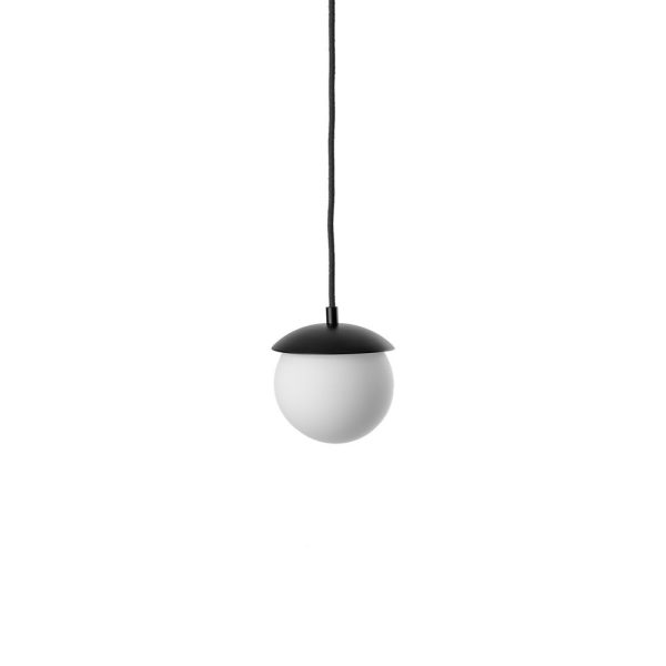 Lampa wisząca kula minimalistyczna KUUL czarna KLF122P0 - Ummo Lighting