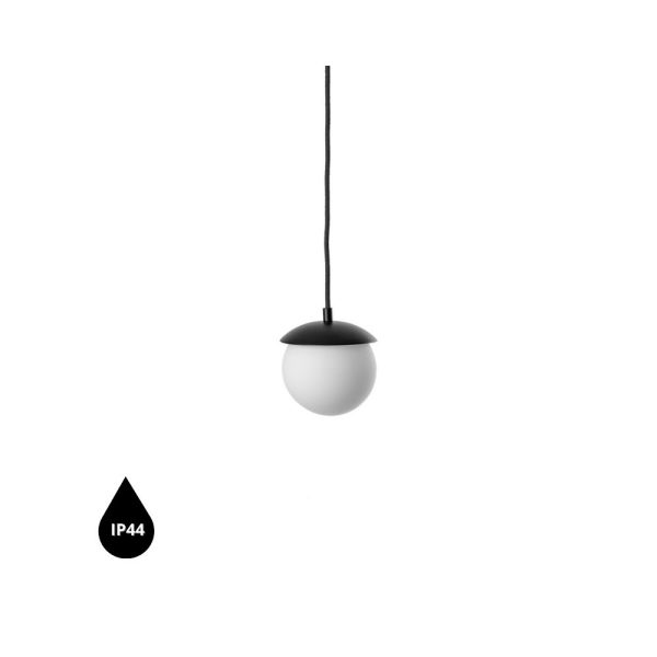 Lampa wisząca łazienkowa IP44 kule KUUL czarna KLF122PS0 - Ummo Lighting