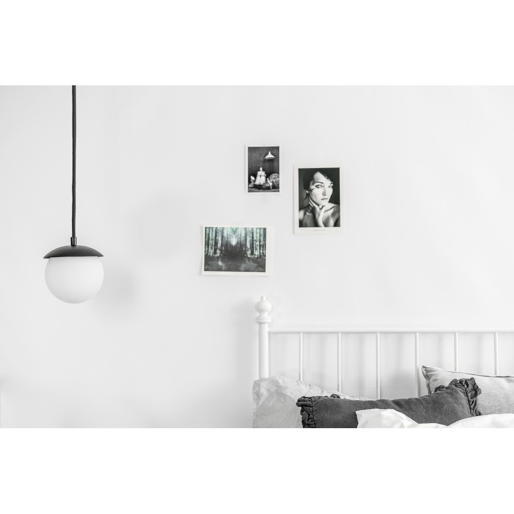 Lampa wisząca łazienkowa IP44 kule KUUL czarna KLF122PS0 - Ummo Lighting - obrazek 3