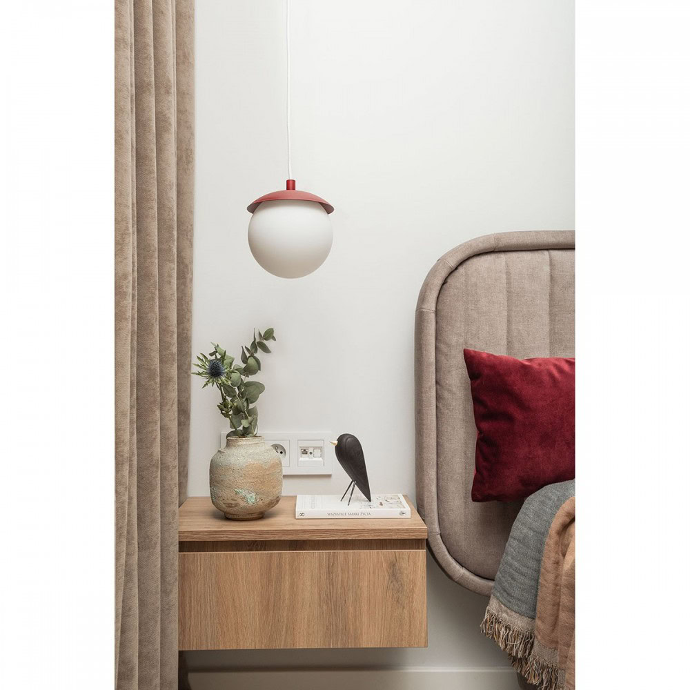 Lampa zwisająca łazienkowa IP44 elegancka KUUL KLF141PS0 - Ummo Lighting - obrazek 3