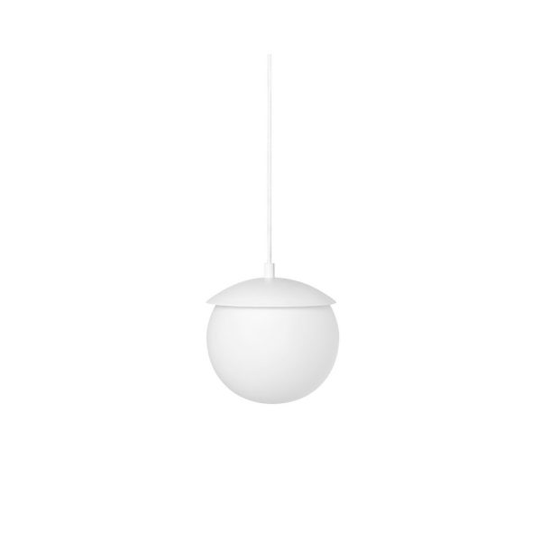 Lampa wisząca kula minimalistyczna KUUL biała KLG111P0 - Ummo Lighting