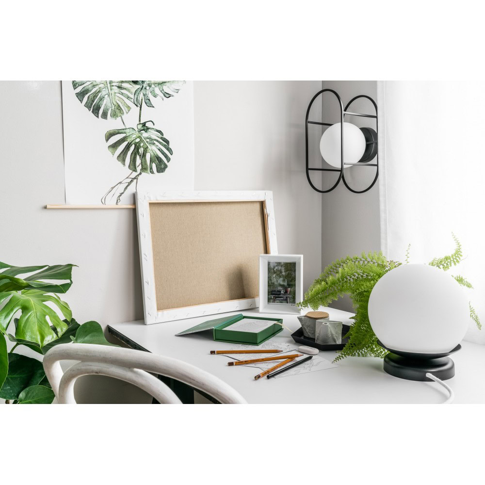 Lampa stołowa elegancka KUUL czarna KLS122P1 - Ummo Lighting - obrazek 2