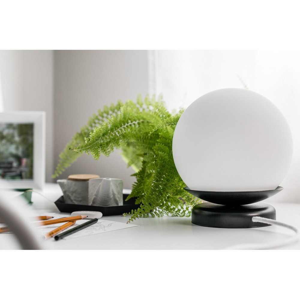 Lampa stołowa elegancka KUUL czarna KLS122P1 - Ummo Lighting - obrazek 4