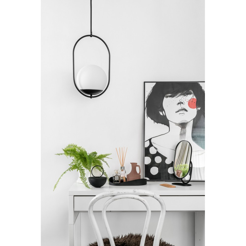 Lampa wisząca łazienkowa IP44 nowoczesna KOBAN czarna KOB122PS0 - Ummo Lighting - obrazek 2