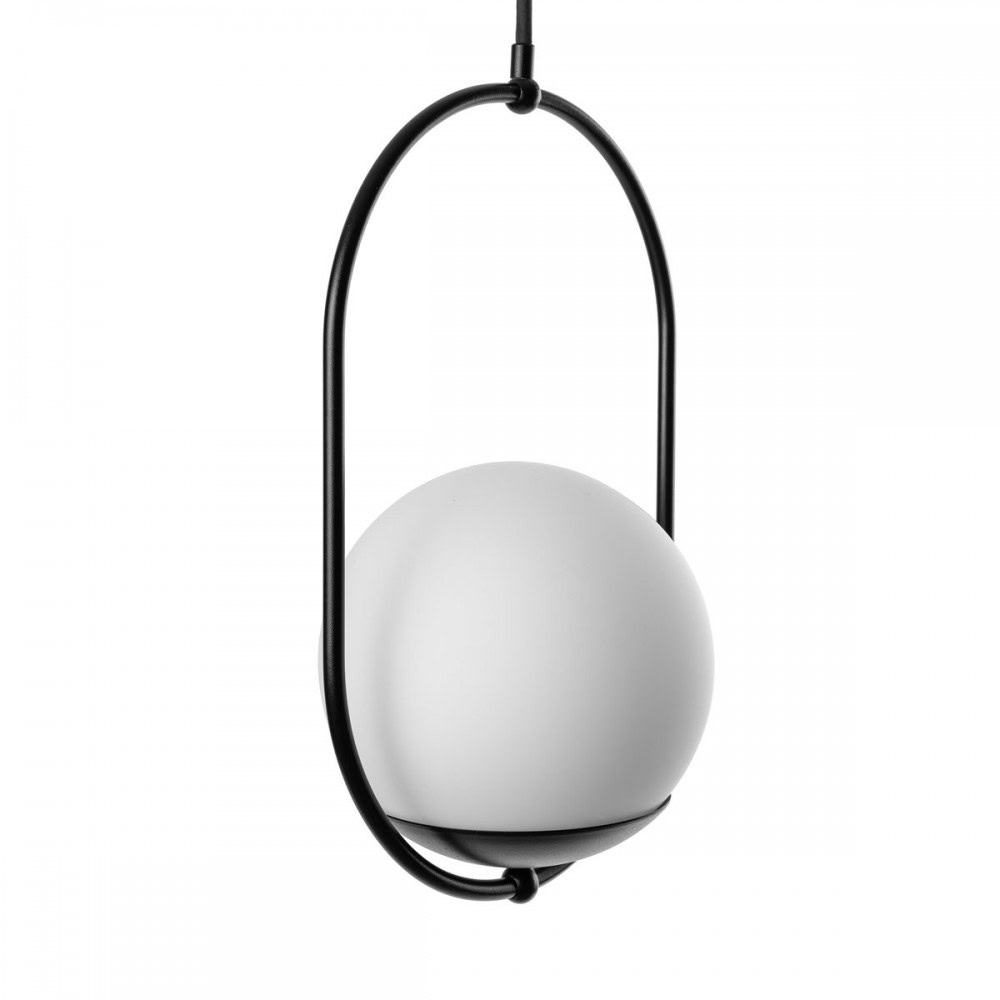 Lampa wisząca łazienkowa IP44 nowoczesna KOBAN czarna KOB122PS0 - Ummo Lighting - obrazek 4