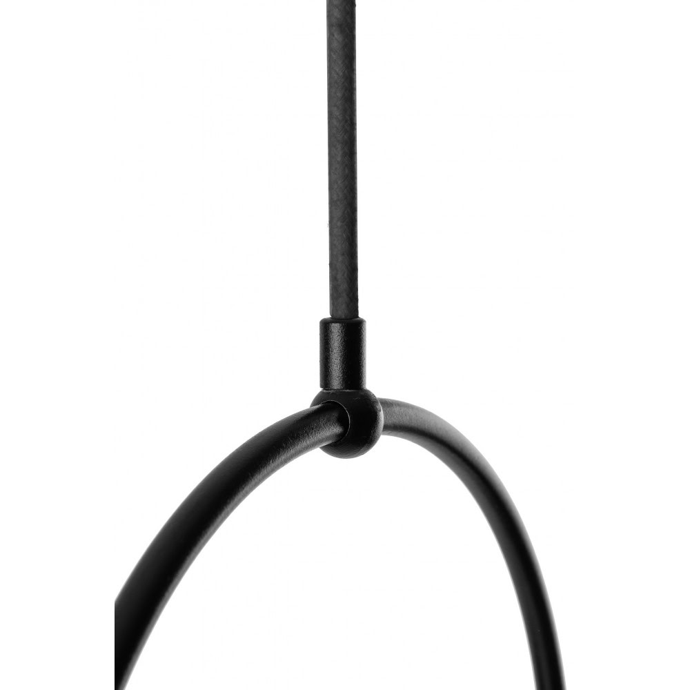 Lampa wisząca łazienkowa IP44 nowoczesna KOBAN czarna KOB122PS0 - Ummo Lighting - obrazek 5