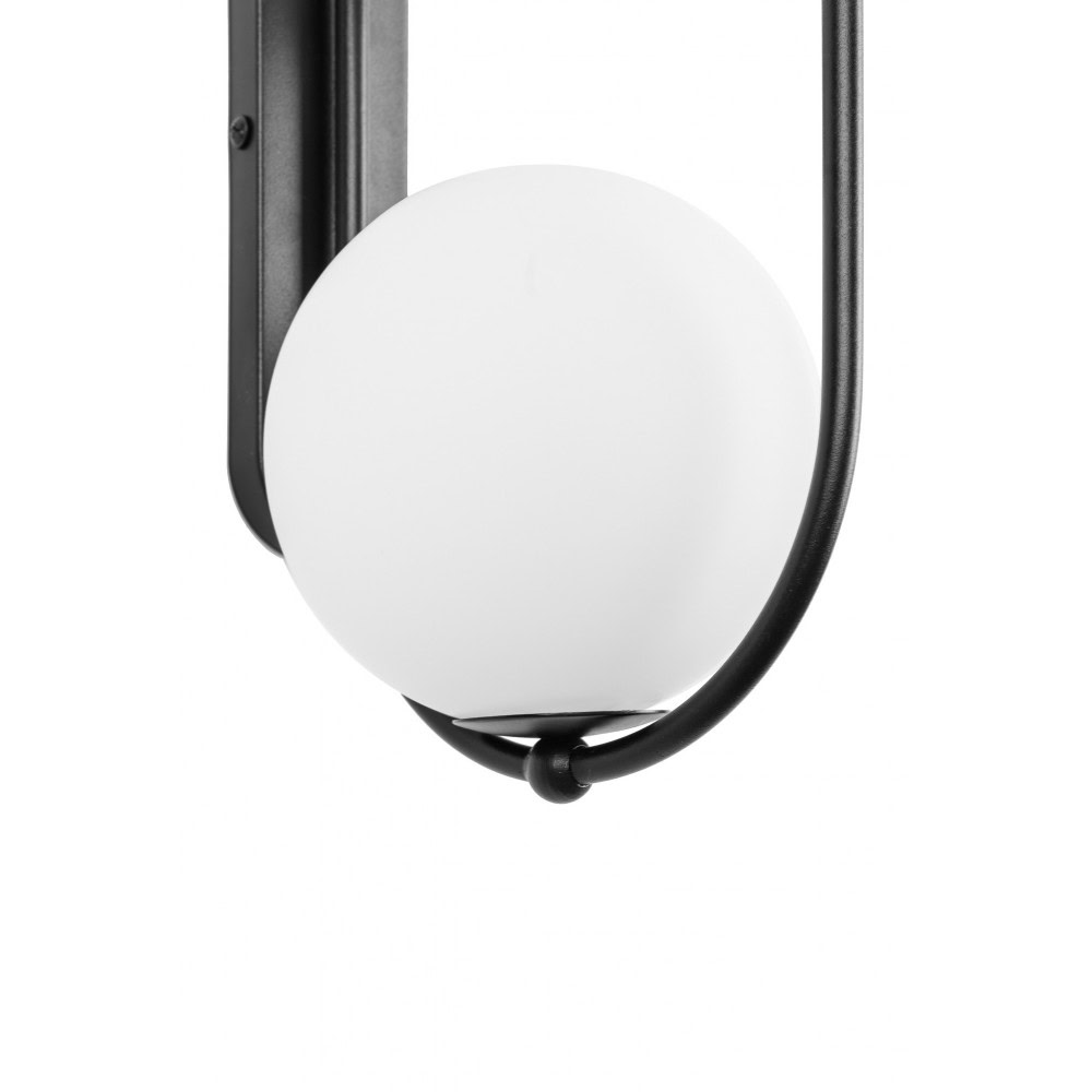 Lampa ścienna łazienkowa IP44 kule KOBAN czarna KOE120S0 - Ummo Lighting - obrazek 3