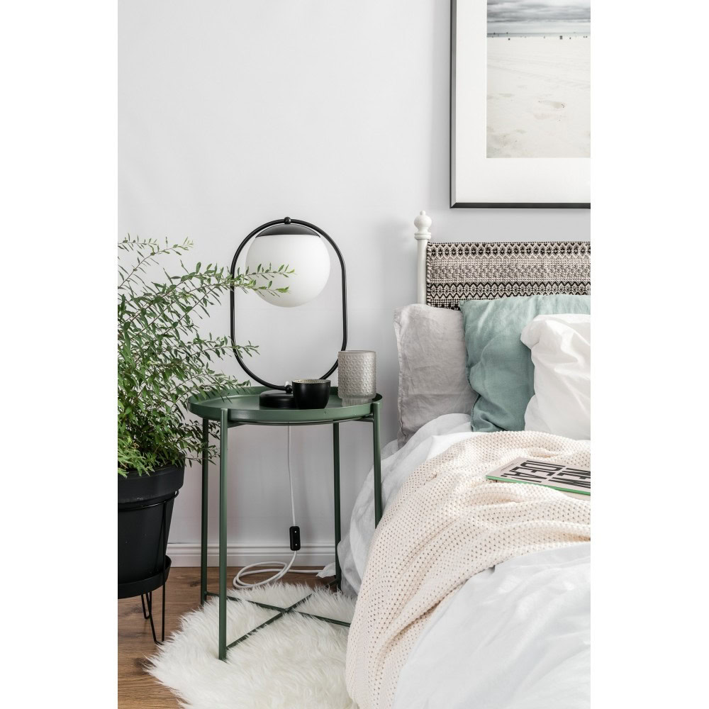 Lampa stołowa nowoczesna KOBAN biała KOS111P1 - Ummo Lighting - obrazek 2