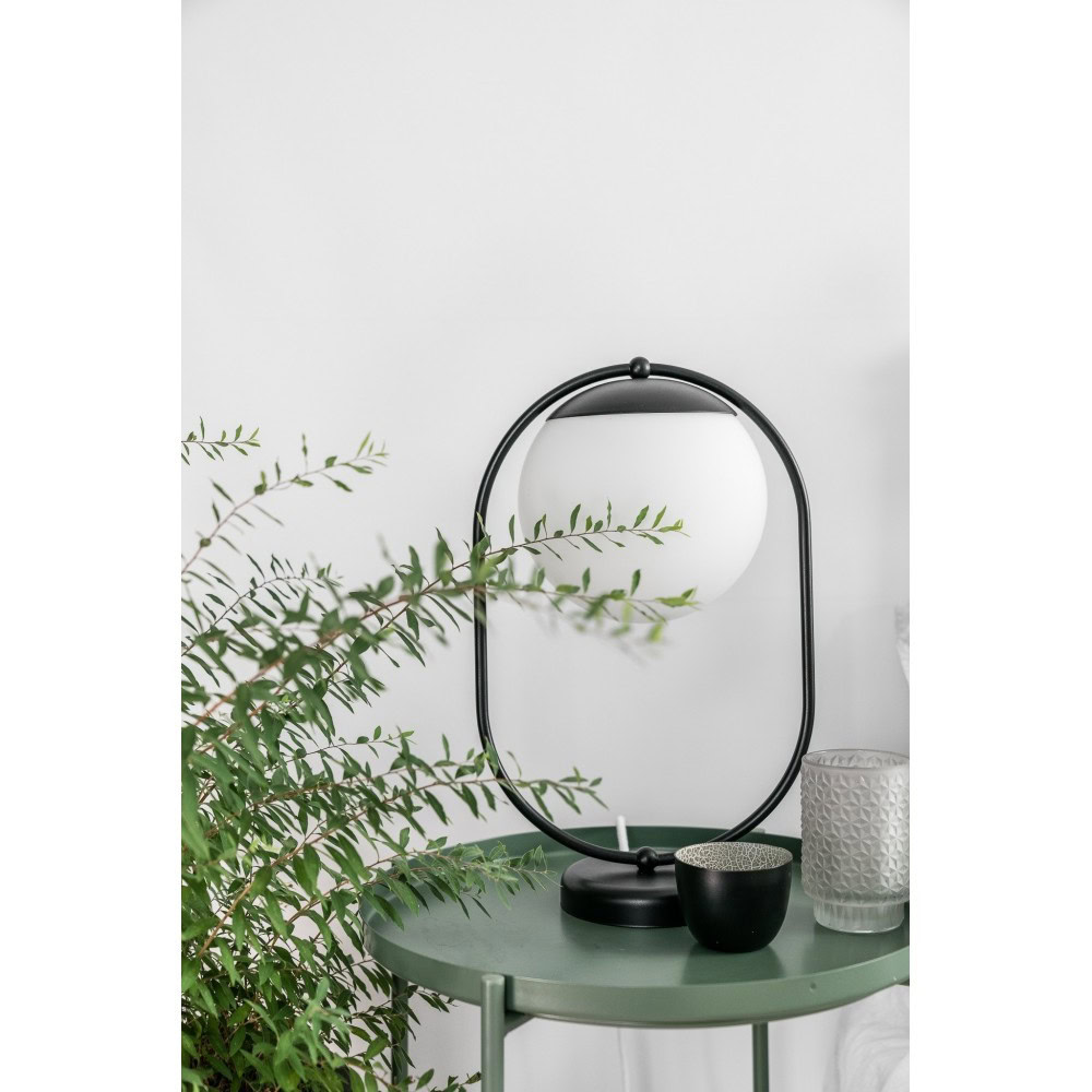 Lampa stołowa nowoczesna KOBAN biała KOS111P1 - Ummo Lighting - obrazek 3