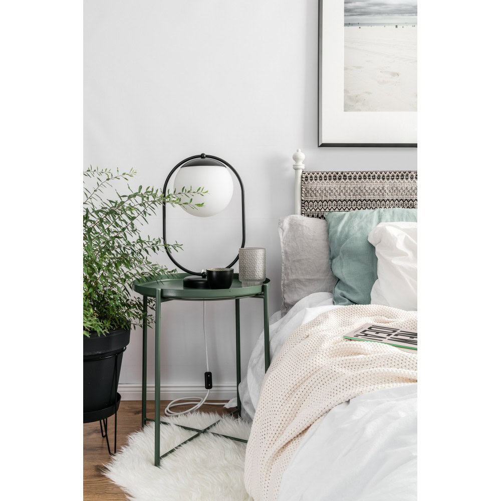 Lampa stołowa minimalistyczna KOBAN czarna KOS122P1 - Ummo Lighting - obrazek 2