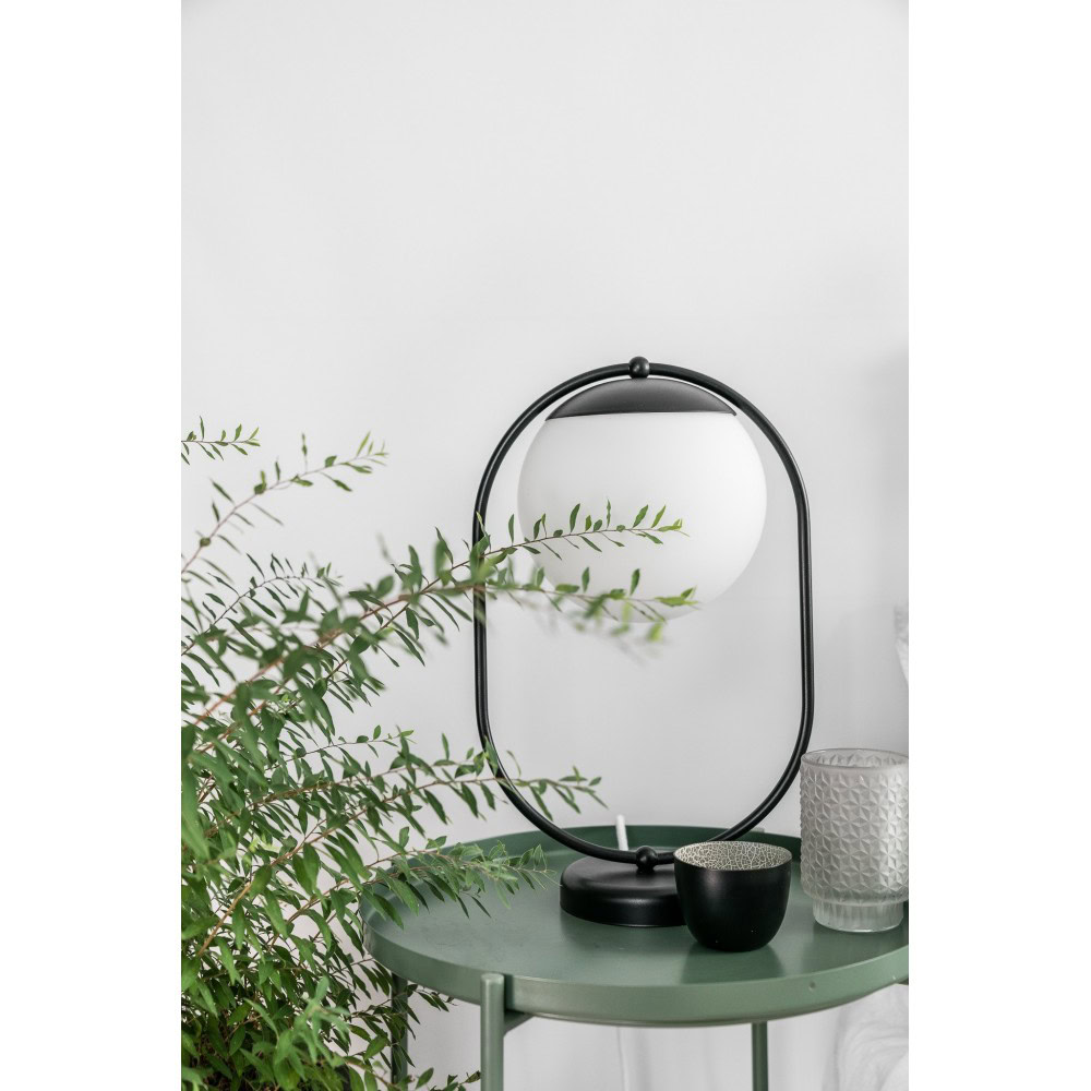 Lampa stołowa minimalistyczna KOBAN czarna KOS122P1 - Ummo Lighting - obrazek 3
